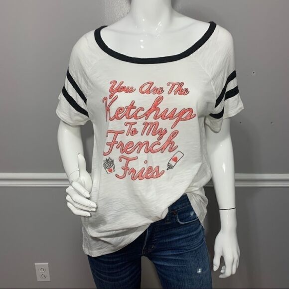 Torrid "Ketchup to my French Fries" graphic tee-00 - Picture 4 of 10